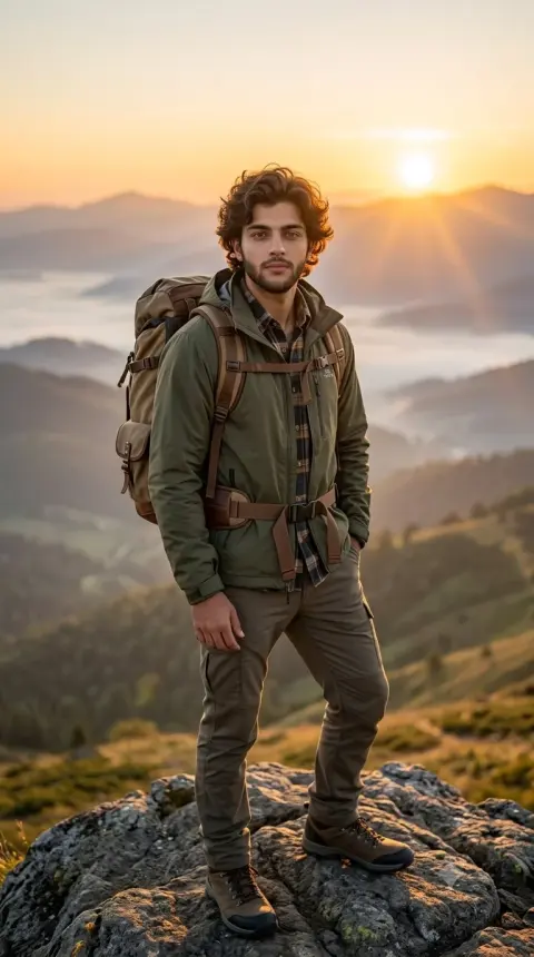 Climbing mountain