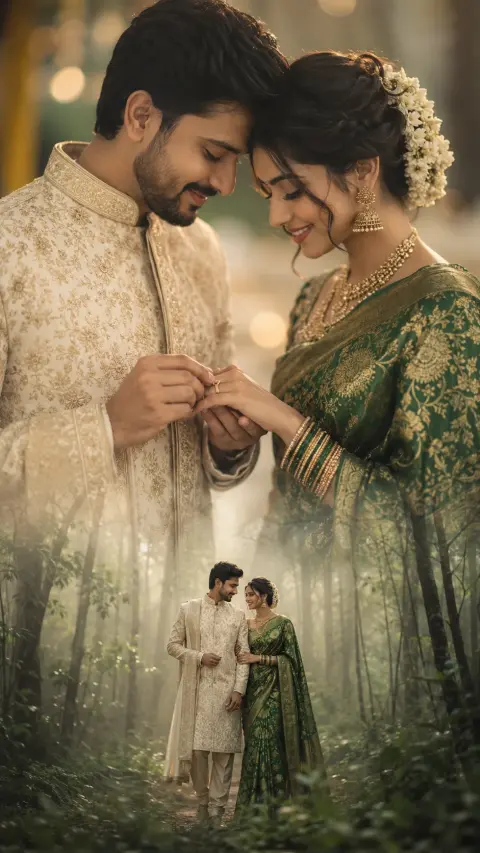 Indian Engagement Double Composite