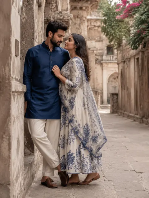 Indigo Heritage Couple